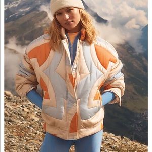 NWT Free People Shine on puffer jacket